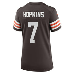 Cleveland Browns Dustin Hopkins  Women's Team Game Jersey | NFL US