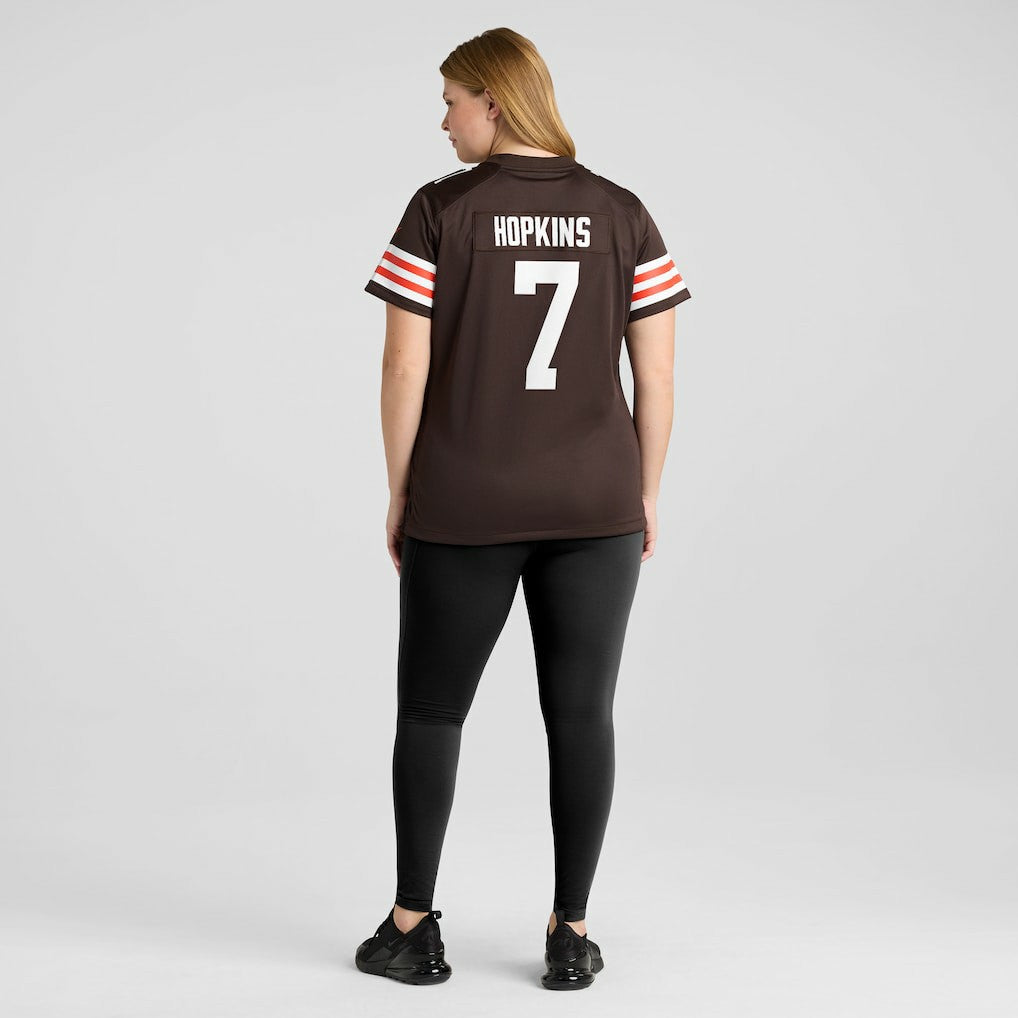 Cleveland Browns Dustin Hopkins  Women's Team Game Jersey | NFL US