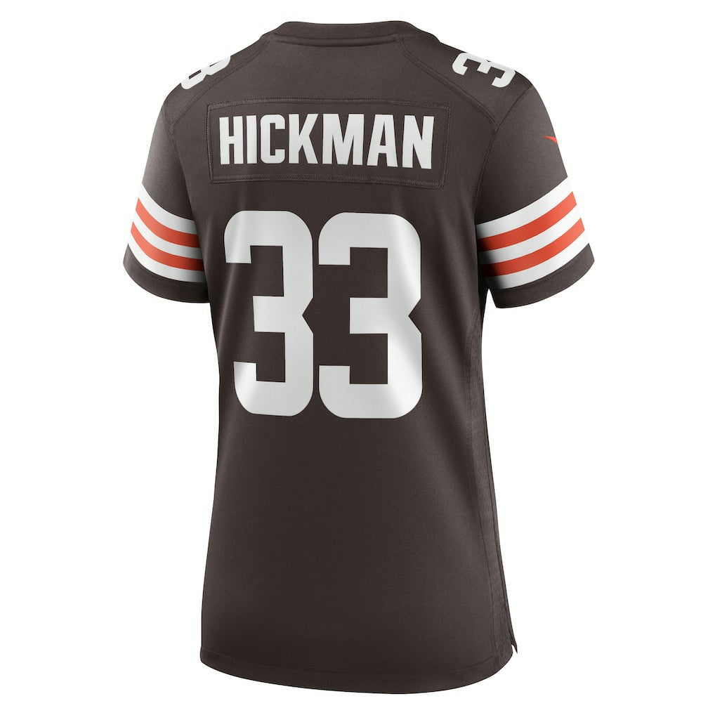 Cleveland Browns Ronnie Hickman  Women's Team Game Jersey | NFL Discount