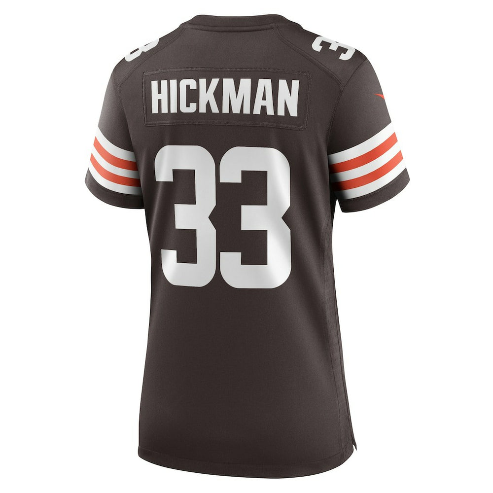 Cleveland Browns Ronnie Hickman  Women's Team Game Jersey | NFL Discount
