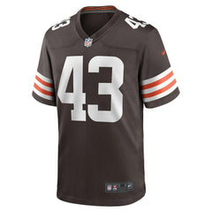 Cleveland Browns Mohamoud Diabate  Team Game Jersey | NFL New