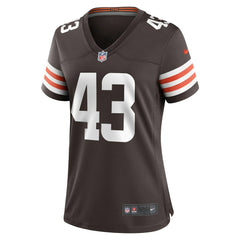 Cleveland Browns Mohamoud Diabate  Women's Team Game Jersey | NFL Discount