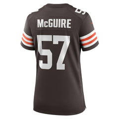 Cleveland Browns Isaiah McGuire  Women's Team Game Jersey | NFL On sale
