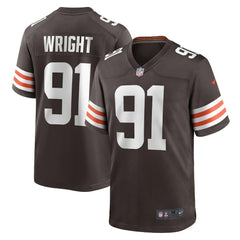 Cleveland Browns Alex Wright  Team Game Jersey | NFL New