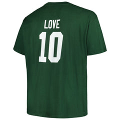 Green Bay Packers Jordan Love  Big & Tall Player Name & Number T-Shirt | NFL Hot