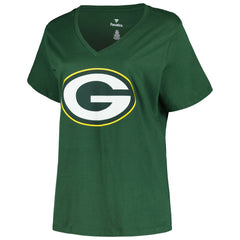Green Bay Packers Jordan Love  Women's Plus Size Name & Number V-Neck T-Shirt | NFL Near me