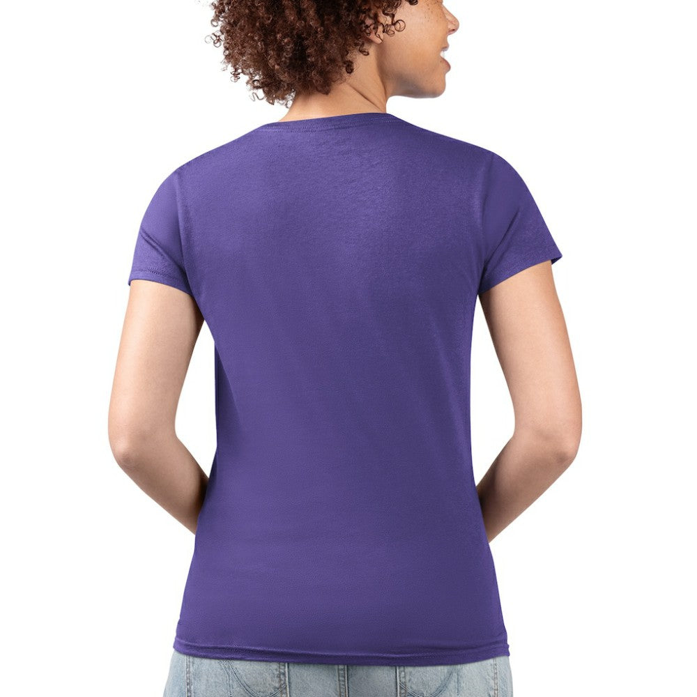 Colorado Rockies G-III 4Her by Carl Banks Women's Super-Slim Fit Lightweight City Graphic V-Neck T-Shirt - MLB T-shirts