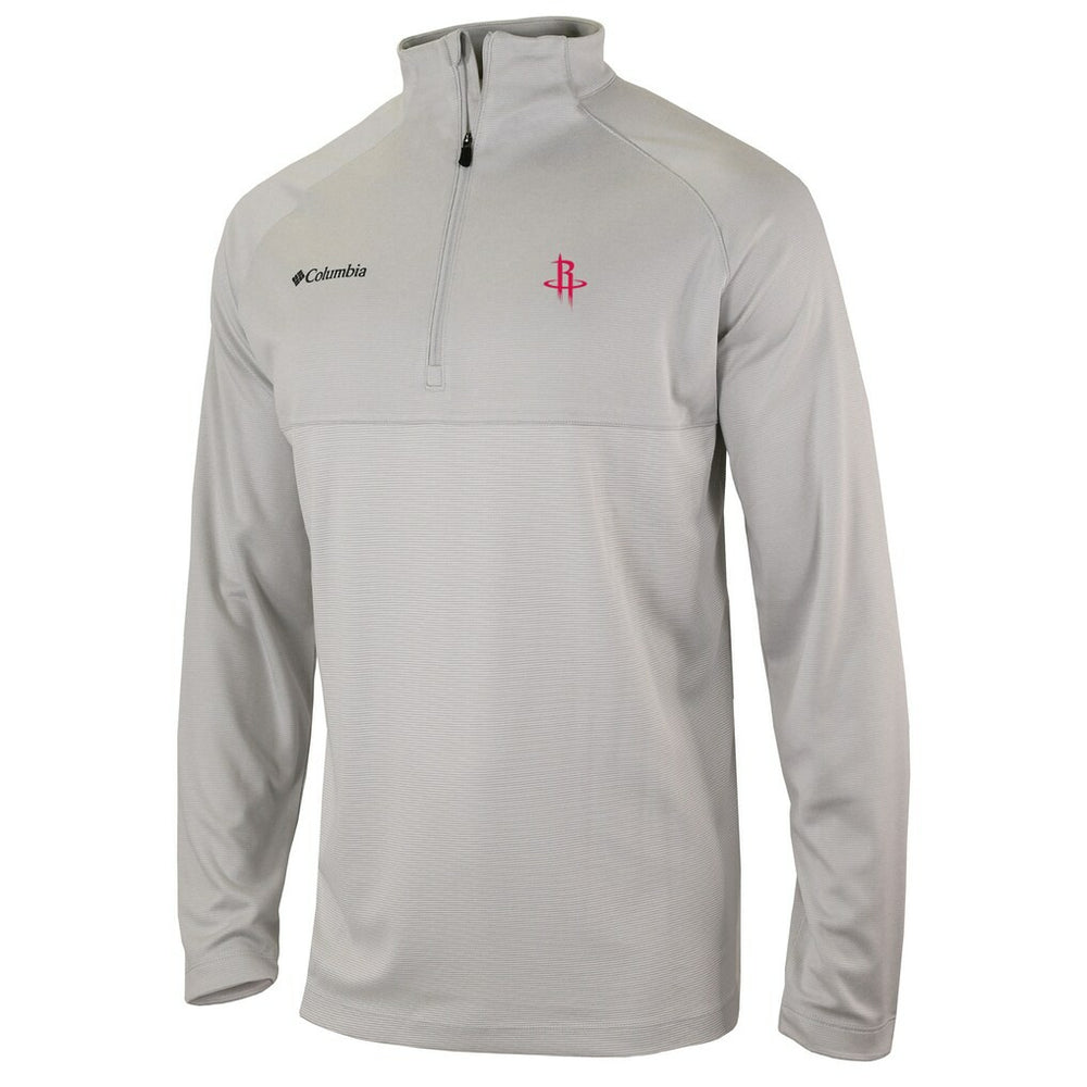 Heather Gray Houston Rockets Omni-Wick Rockin' It Quarter-Zip Pullover Top sale | NBA