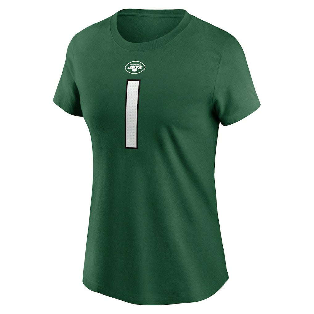 New York Jets Sauce Gardner  Women's Player Name & Number T-Shirt | NFL On sale