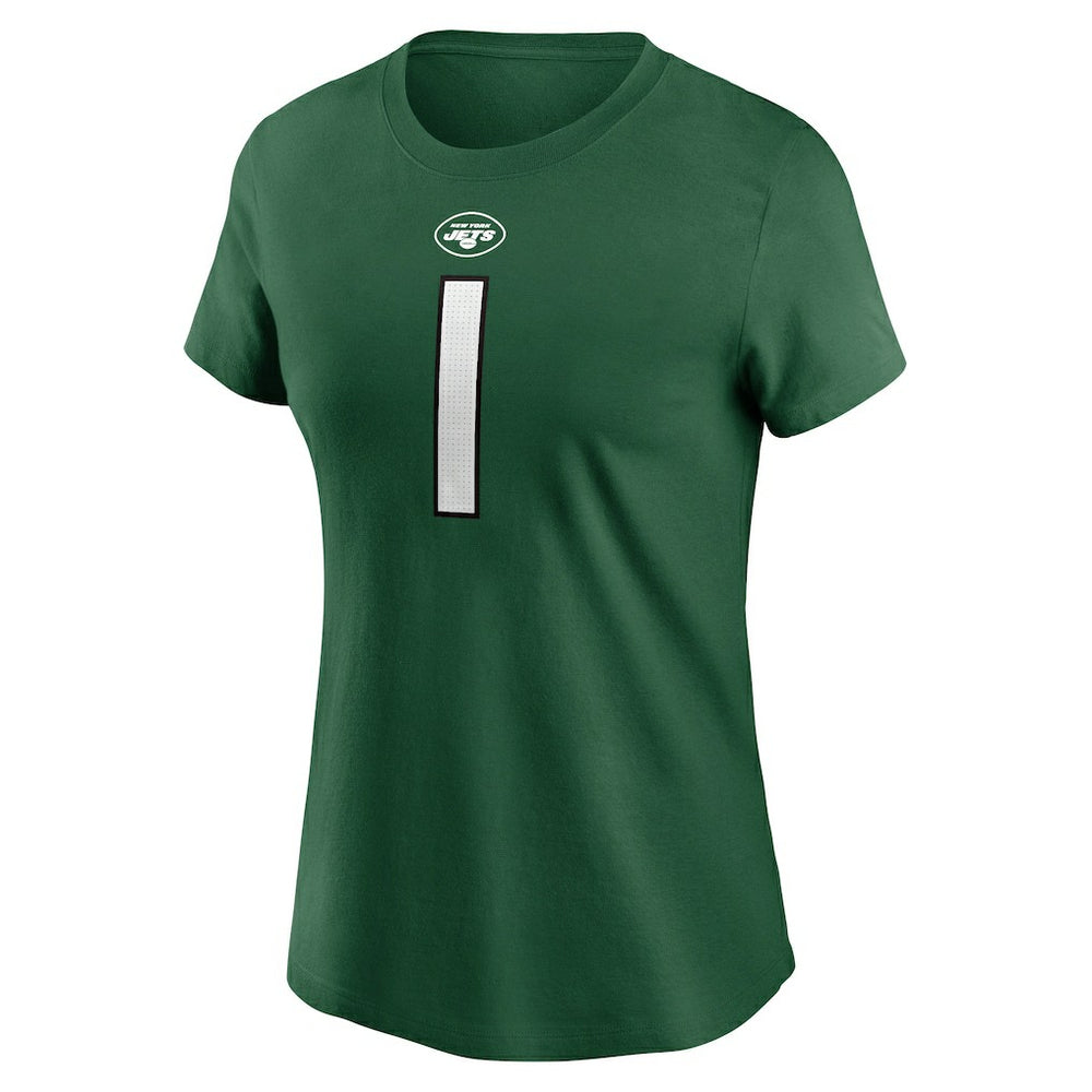 New York Jets Sauce Gardner  Women's Player Name & Number T-Shirt | NFL On sale