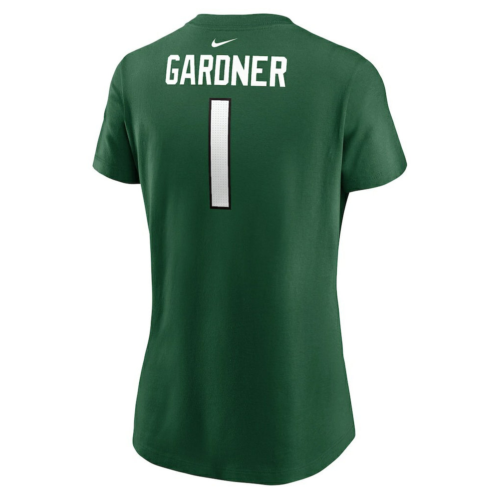 New York Jets Sauce Gardner  Women's Player Name & Number T-Shirt | NFL On sale