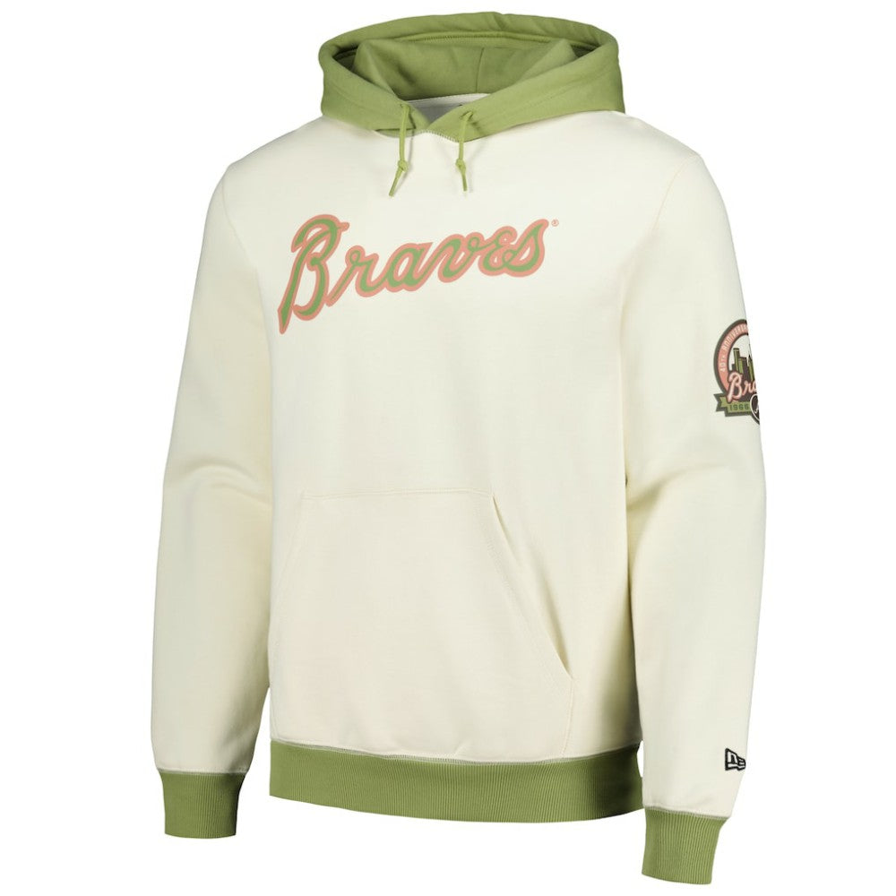 Atlanta Braves New Era Color Pop Pullover Hoodie - MLB Hoodies