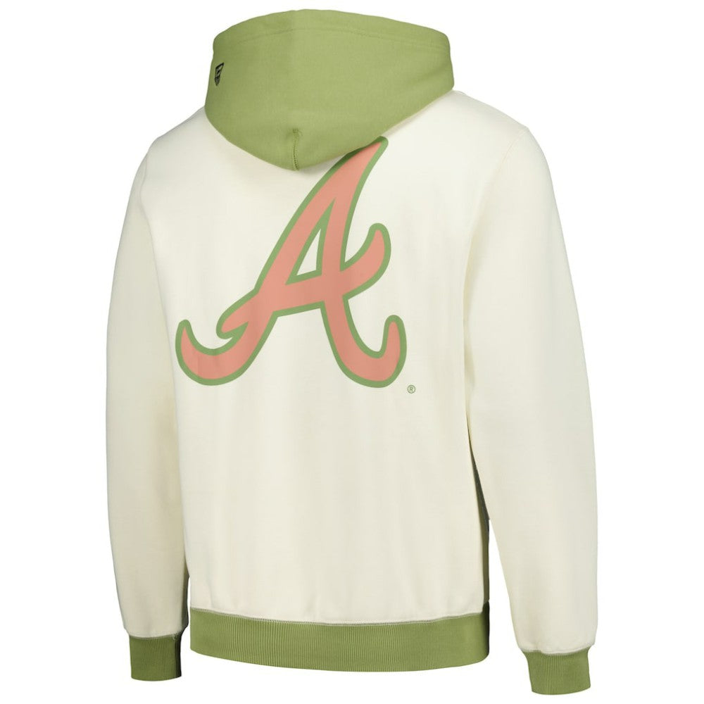 Atlanta Braves New Era Color Pop Pullover Hoodie - MLB Hoodies
