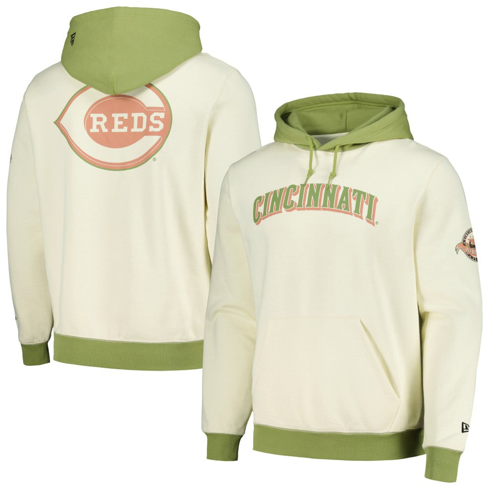 Cincinnati Reds New Era Color Pop Pullover Hoodie - MLB Hoodies