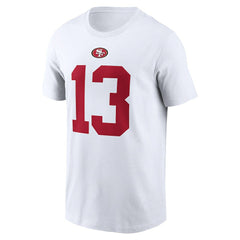 San Francisco 49ers Brock Purdy  Player Name & Number T-Shirt | NFL Outlet