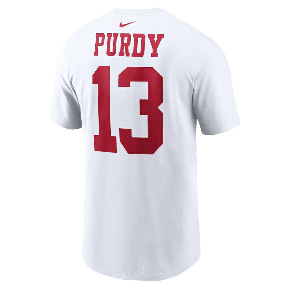 San Francisco 49ers Brock Purdy  Player Name & Number T-Shirt | NFL Outlet