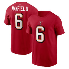 Tampa Bay Buccaneers Baker Mayfield  Player Name & Number T-Shirt | NFL US