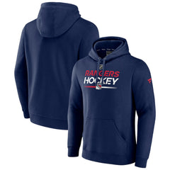 New York Rangers Fanatics Alternate Wordmark Fleece Pullover Hoodie -  NHL Hoodies