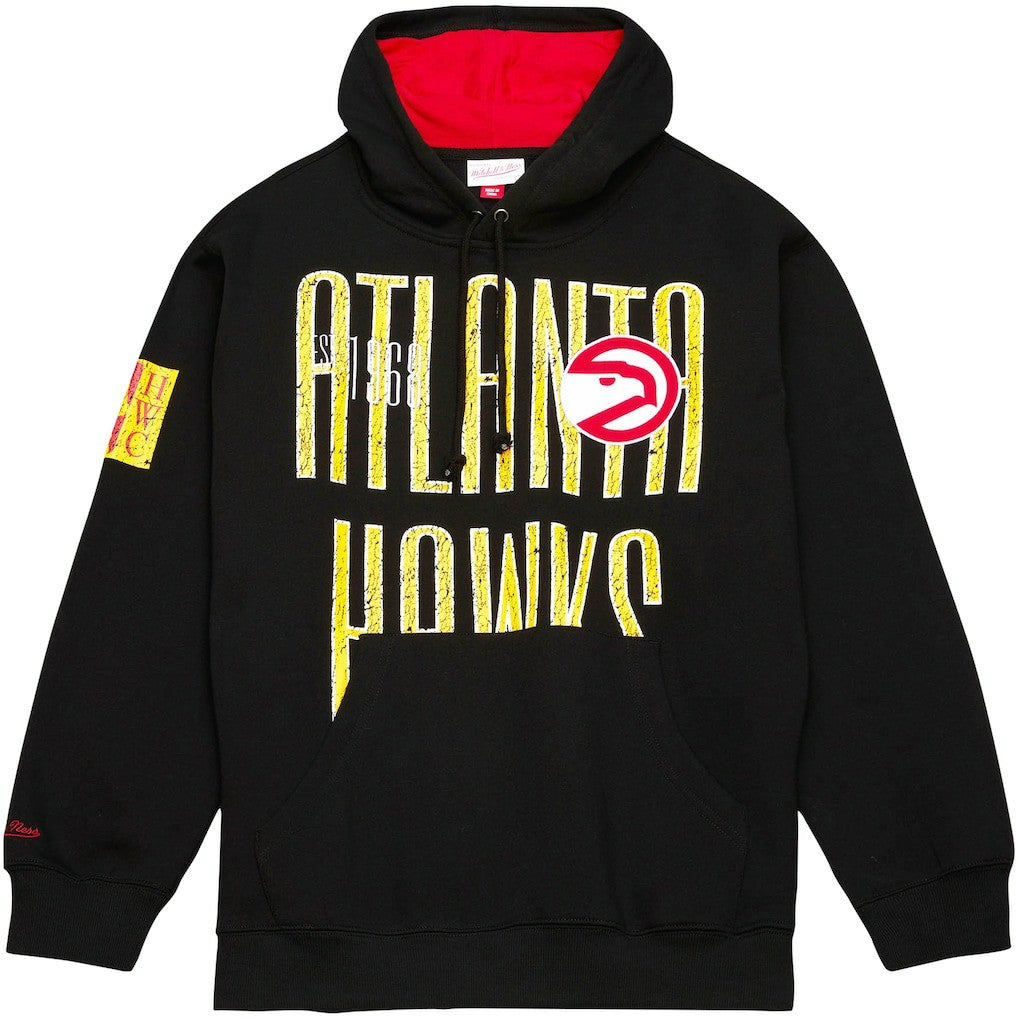 Black Atlanta Hawks Hardwood Classics OG 2.0 Pullover Hoodie | NBA
