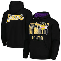 Black Los Angeles Lakers Hardwood Classics OG 2.0 Pullover Hoodie | NBA