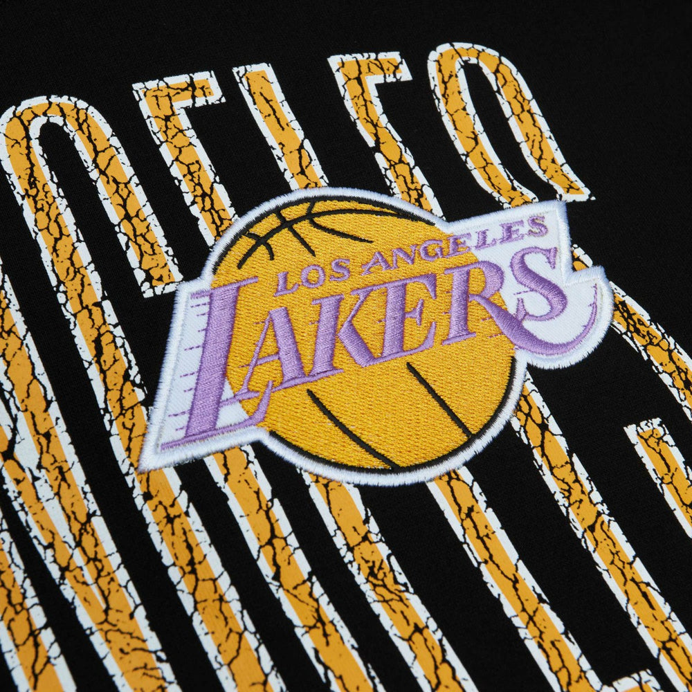 Black Los Angeles Lakers Hardwood Classics OG 2.0 Pullover Hoodie | NBA
