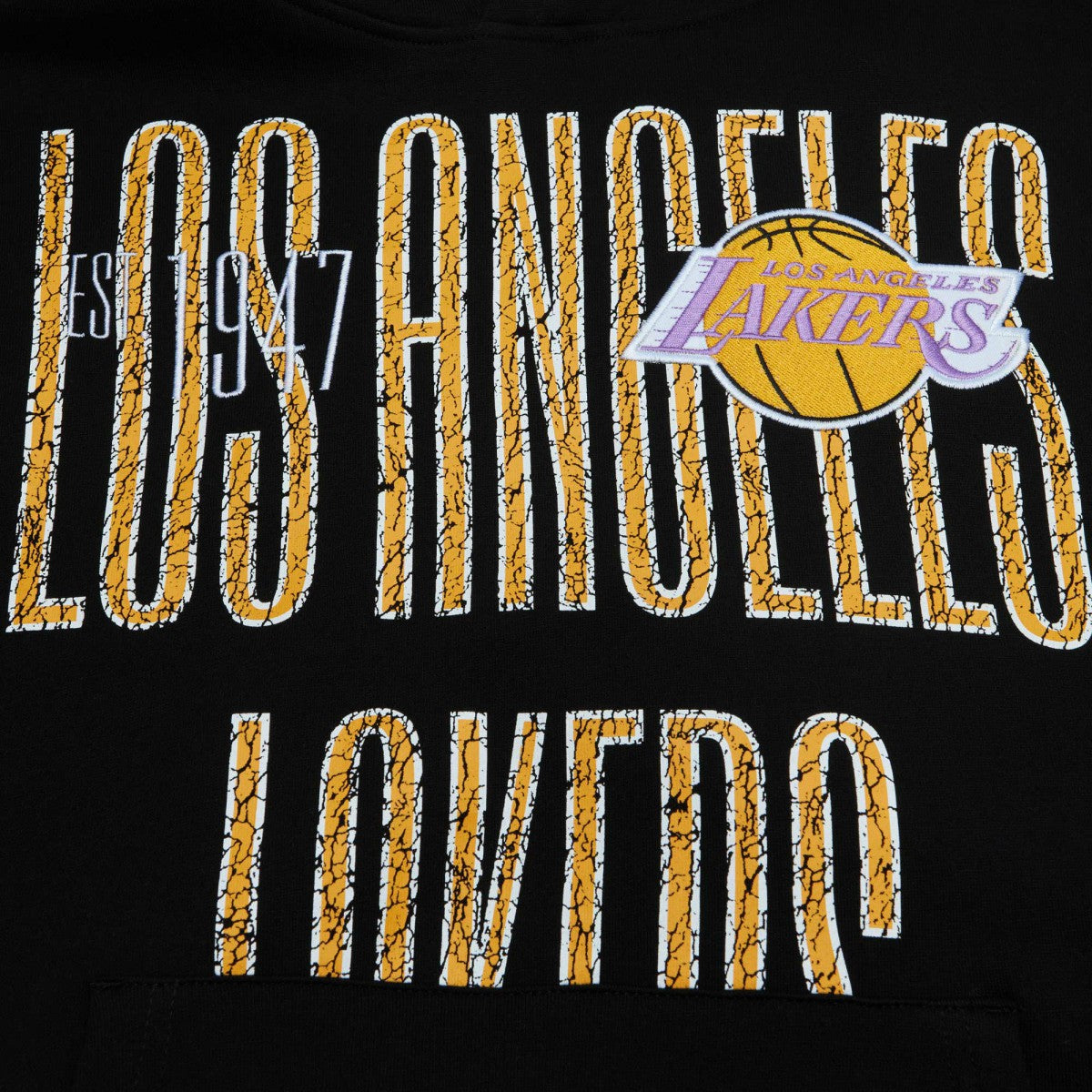 Black Los Angeles Lakers Hardwood Classics OG 2.0 Pullover Hoodie | NBA