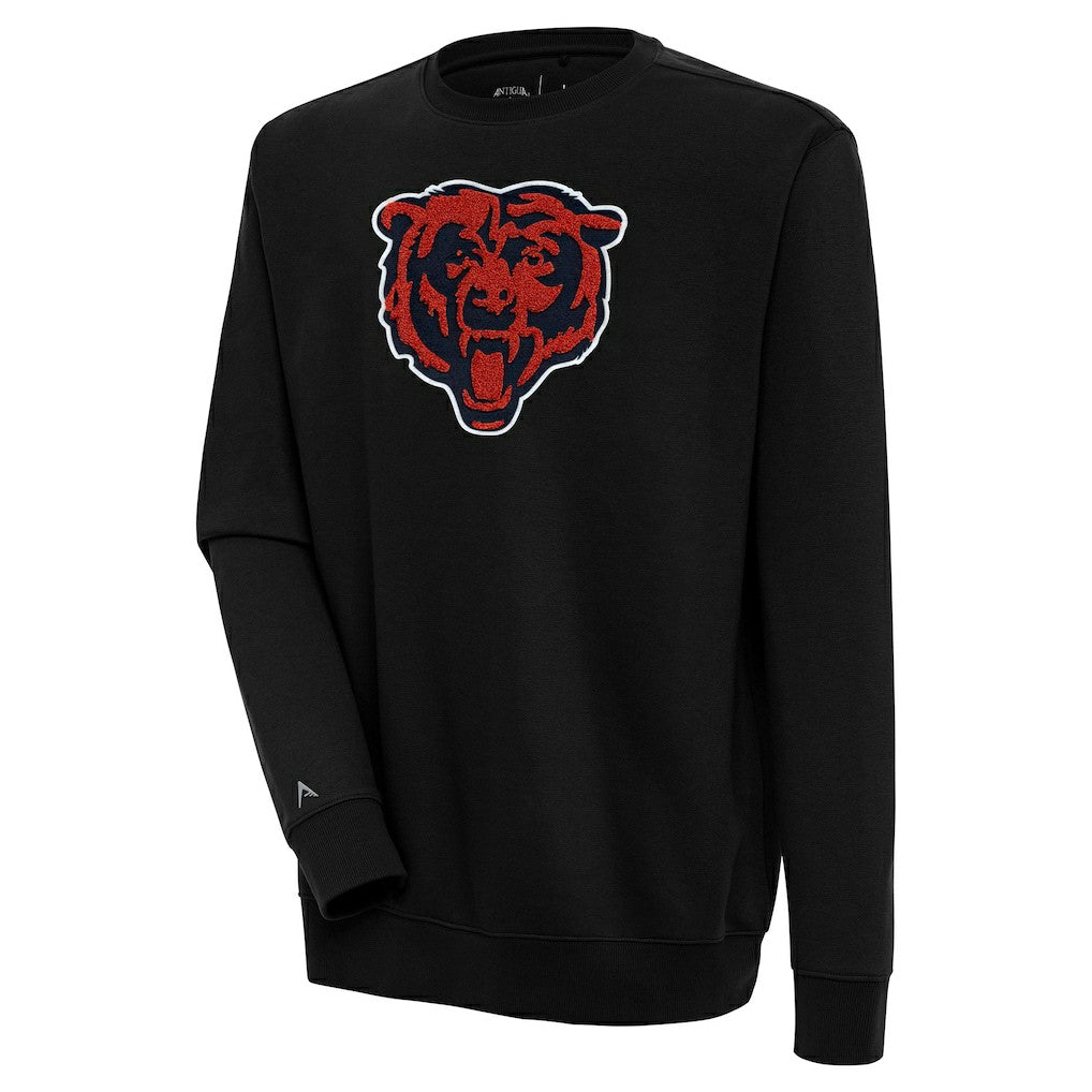 Chicago Bears Antigua Victory Crewneck Pullover Sweatshirt | NFL Discount