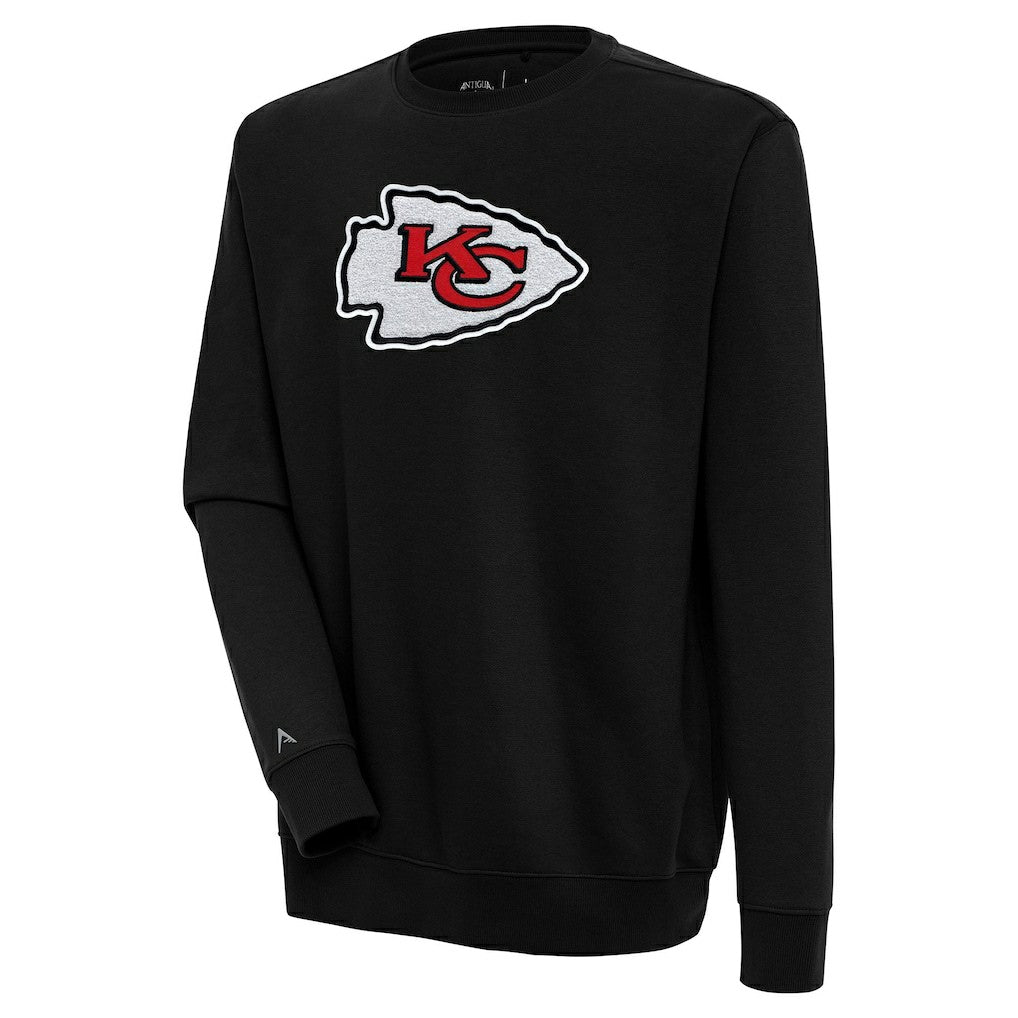 Kansas City Chiefs Antigua Victory Crewneck Pullover Sweatshirt | NFL Online