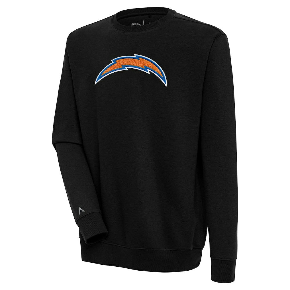 Los Angeles Chargers Antigua Victory Crewneck Pullover Sweatshirt | NFL On sale