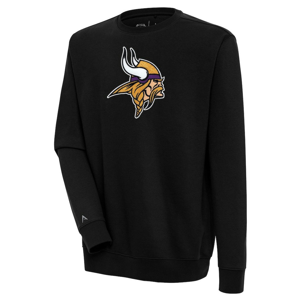 Minnesota Vikings Antigua Victory Crewneck Pullover Sweatshirt | NFL Near me
