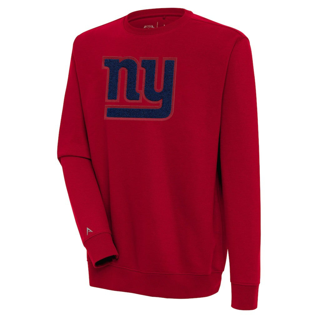 New York Giants Antigua Victory Crewneck Pullover Sweatshirt | NFL Online