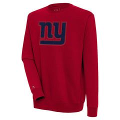 New York Giants Antigua Victory Crewneck Pullover Sweatshirt | NFL Online
