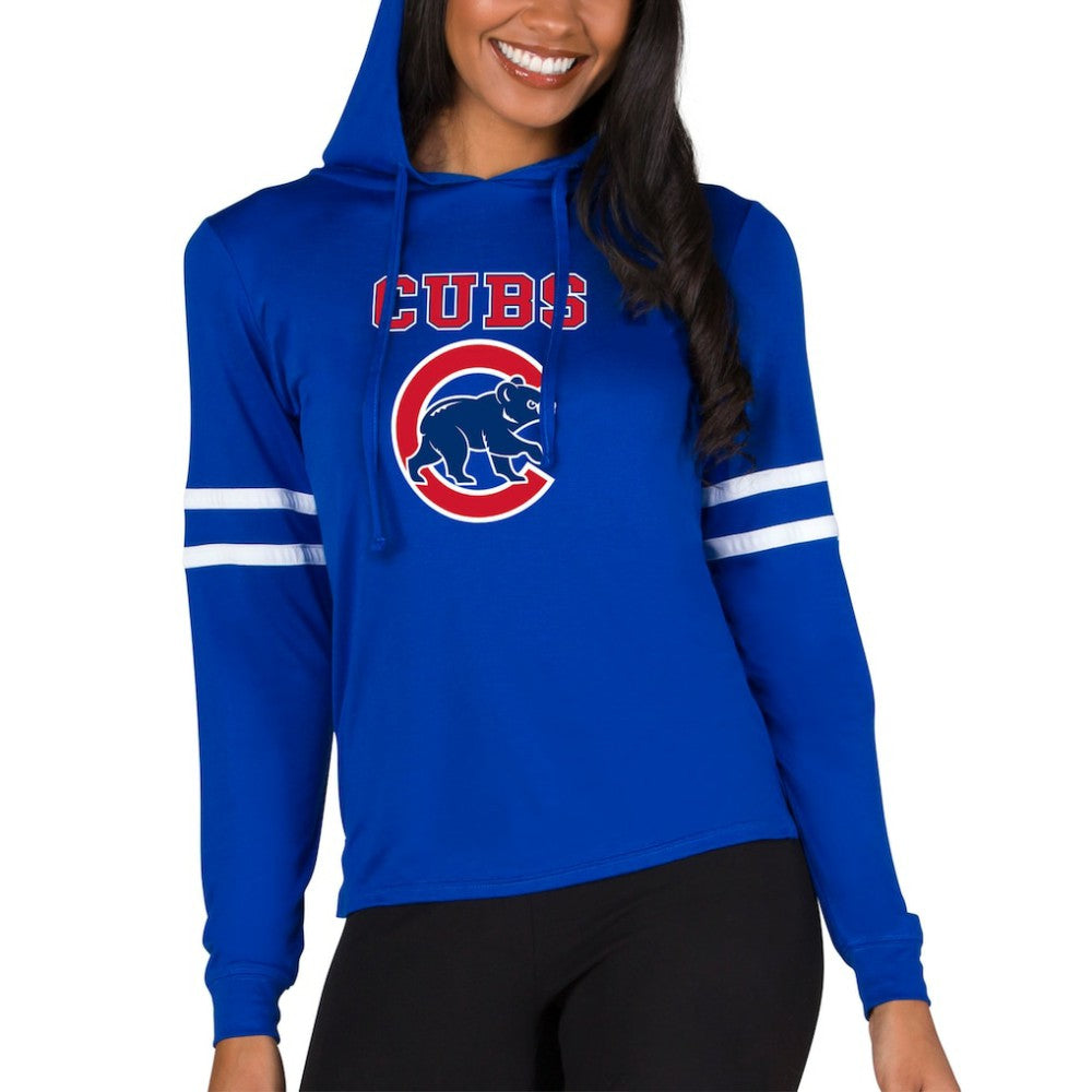 Chicago Cubs Concepts Sport Women's Marathon Lightweight Lounge Pullover Hoodie - MLB Hoodies