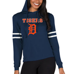 Detroit Tigers Concepts Sport Women's Marathon Lightweight Lounge Pullover Hoodie - MLB Hoodies