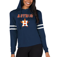 Houston Astros Concepts Sport Women's Marathon Lightweight Lounge Pullover Hoodie - MLB Hoodies