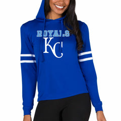Kansas City Royals Concepts Sport Women's Marathon Lightweight Lounge Pullover Hoodie - MLB Hoodies