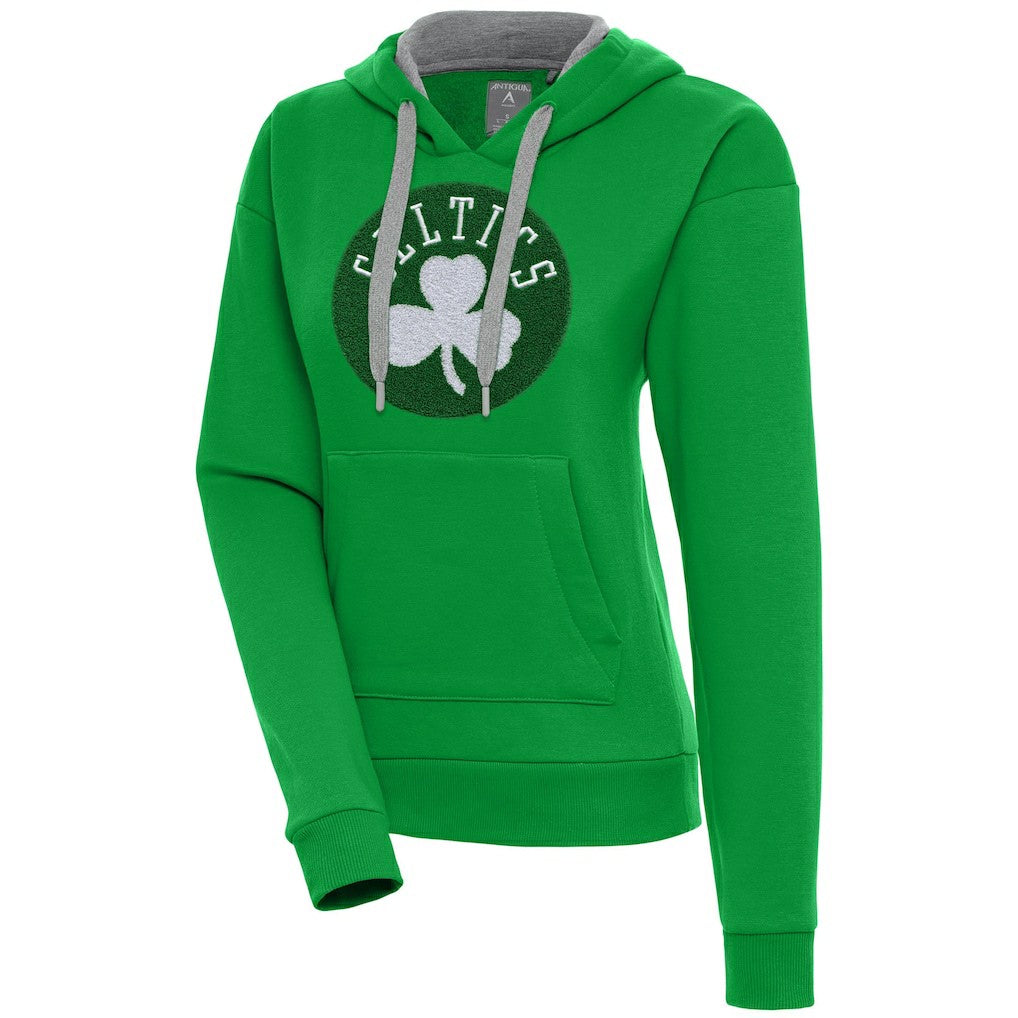 Kelly Green Boston Celtics Antigua Women's Victory Pullover Hoodie | NBA
