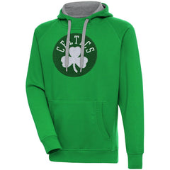 Kelly Green Boston Celtics Antigua Victory Pullover Hoodie | NBA