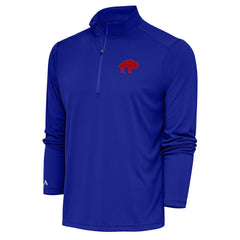 Buffalo Bills Adult Throwback Logo Tribute Quarter-Zip Pullover | NFL Hot