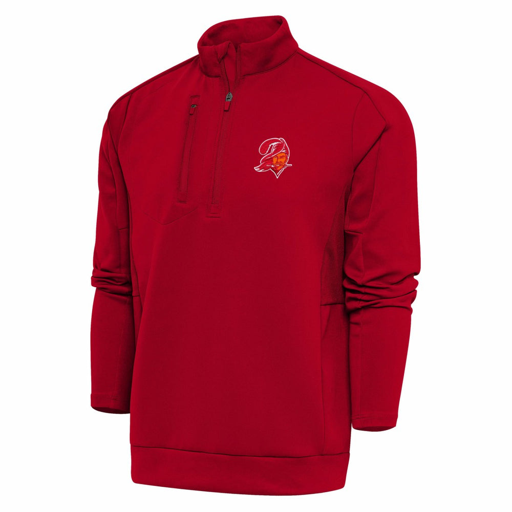 Tampa Bay Buccaneers Adult Throwback Logo Generation Quarter-Zip Pullover Top | NFL Hot