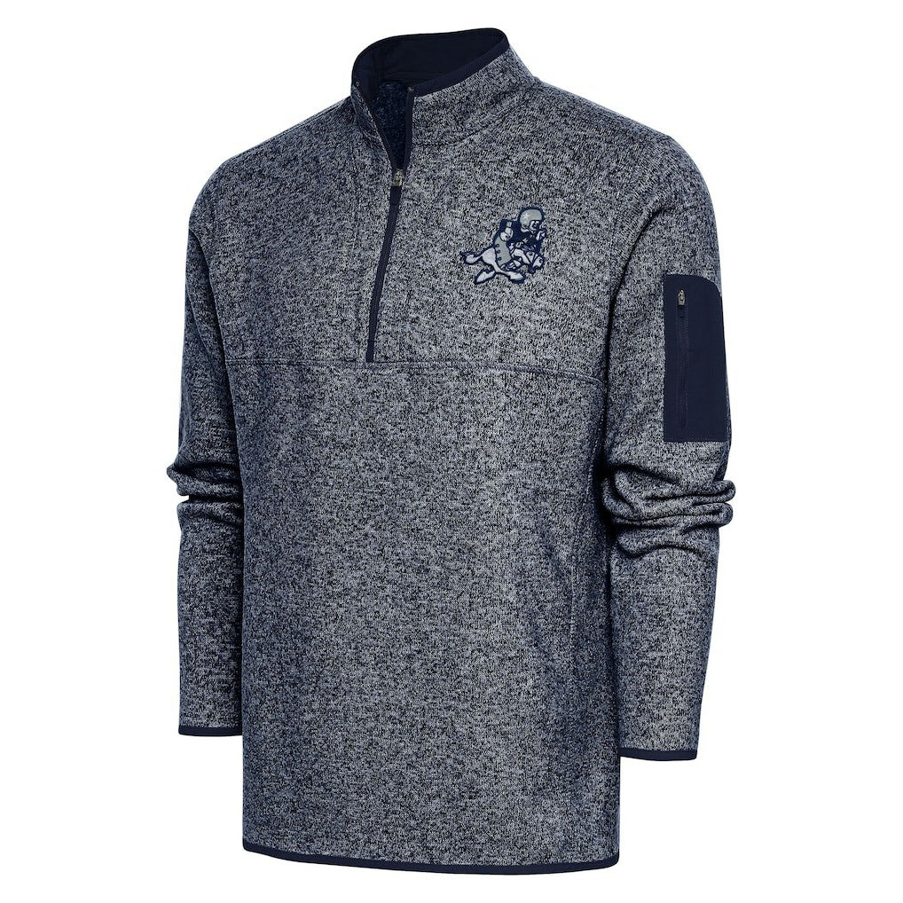 Dallas Cowboys Adult Throwback Logo Fortune Quarter-Zip Pullover Jacket | NFL On sale