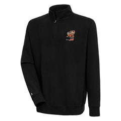Cleveland Browns Adult Throwback Logo Victory Quarter-Zip Pullover Top | NFL US