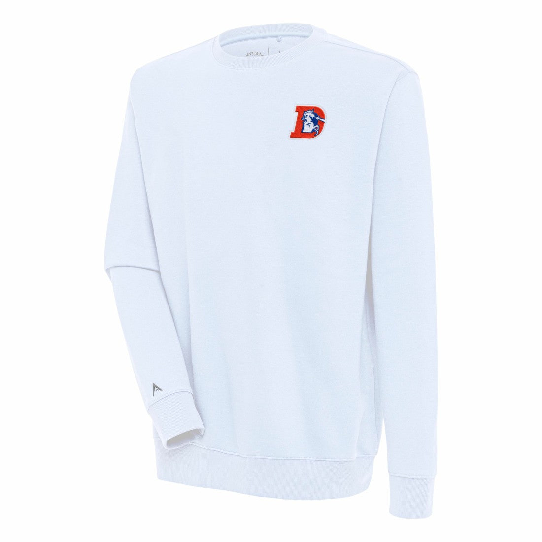 Denver Broncos Adult Throwback Logo Victory Pullover Sweatshirt | NFL New