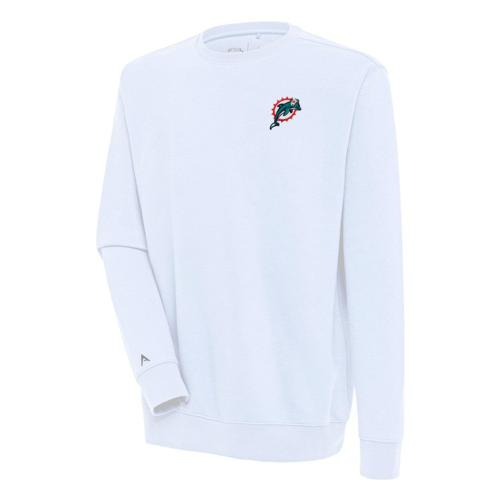 Miami Dolphins Adult Throwback Logo Victory Pullover Sweatshirt | NFL Online