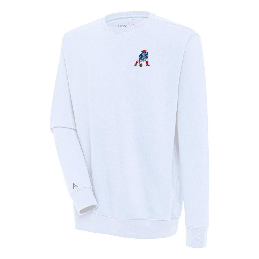 New England Patriots Adult Throwback Logo Victory Pullover Sweatshirt | NFL Discount