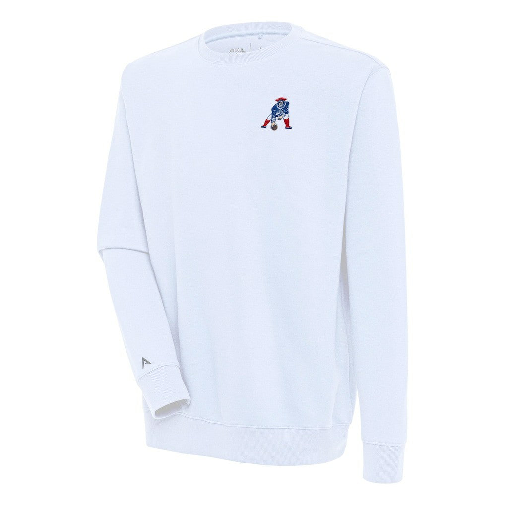 New England Patriots Adult Throwback Logo Victory Pullover Sweatshirt | NFL Discount