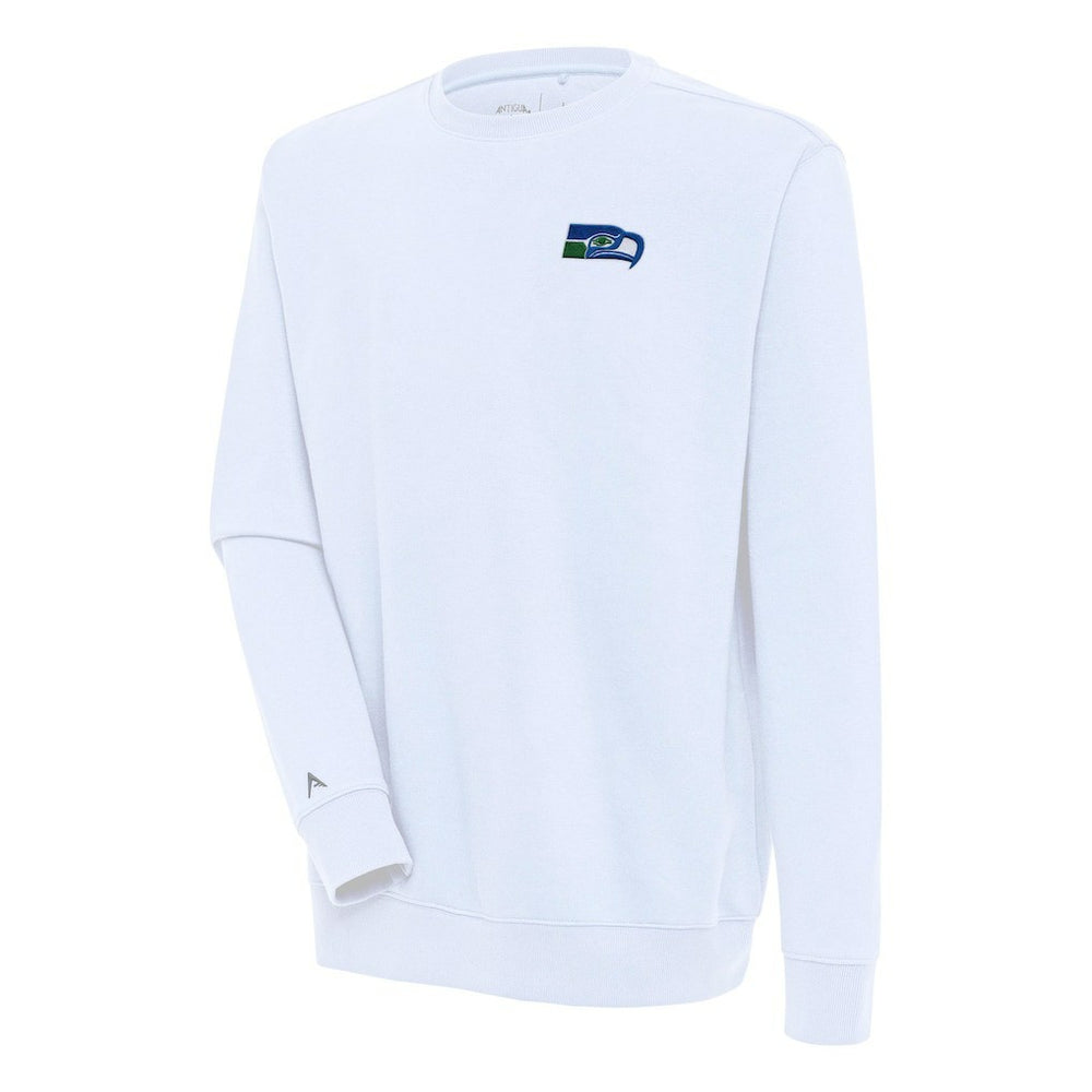 Seattle Seahawks Adult Throwback Logo Victory Pullover Sweatshirt | NFL New