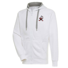 Cleveland Browns Adult Throwback Logo Victory Full-Zip Hoodie | NFL On sale