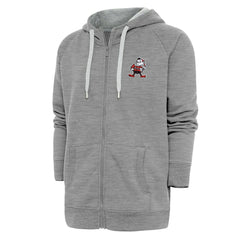 Cleveland Browns Adult Throwback Logo Victory Full-Zip Hoodie | NFL On sale