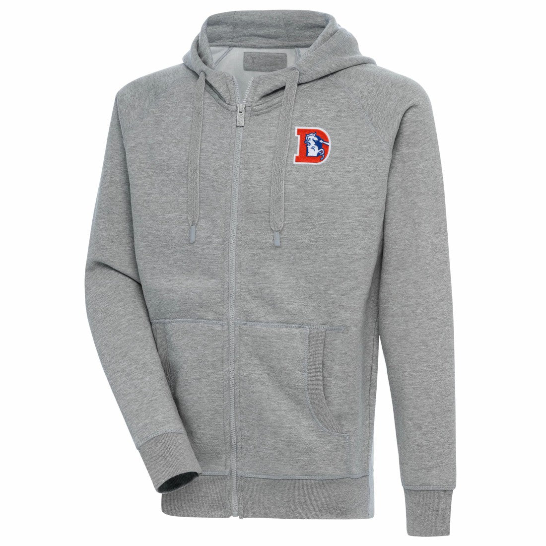 Denver Broncos Adult Throwback Logo Victory Full-Zip Hoodie | NFL Near me